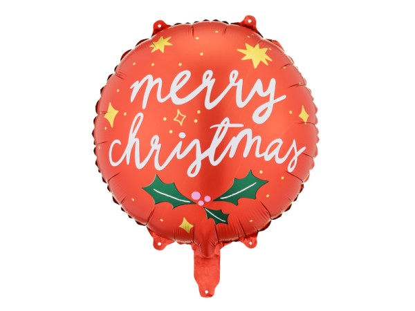 Folienballon "Merry Christmas" 45cm