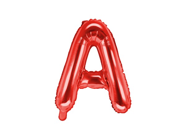 Buchstabenluftballon "A" Rot