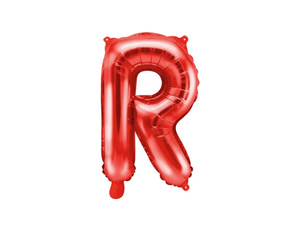 Buchstabenluftballon "R" Rot