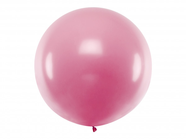 XXL Ballon "Metallic Light Pink" 1m