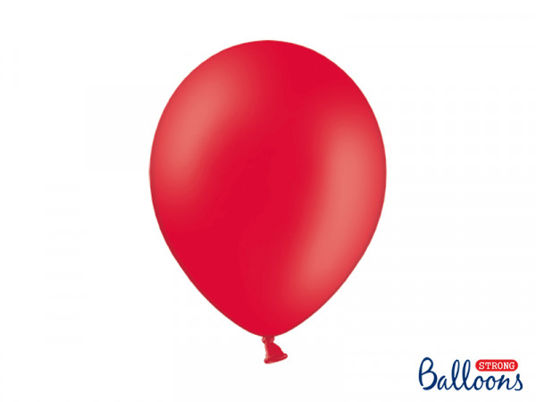 Pastell - Luftballons 30cm "Red" 50 Stk.