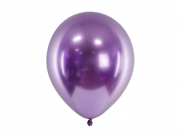 Glossy Ballons 30cm Violett 50 Stk.