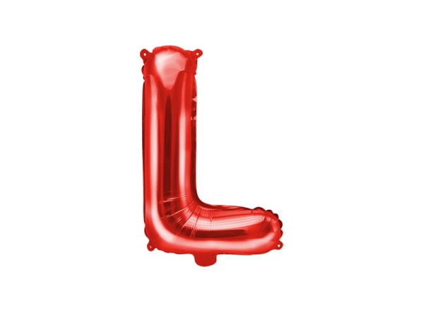 Buchstabenluftballon "L" Rot