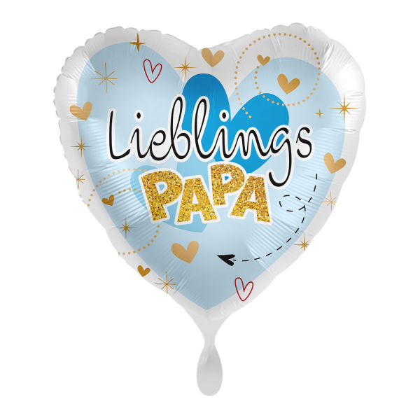 Folienballon "Lieblings Papa" 43cm