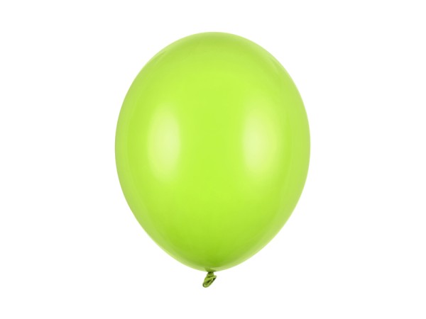 Pastell - Luftballons 30 cm "Limettengrün" 50 Stk.