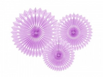 Dekofächer Lavendel 3er Set