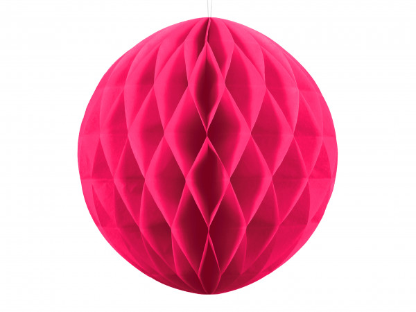Wabenball "Dunkel Pink" 40cm
