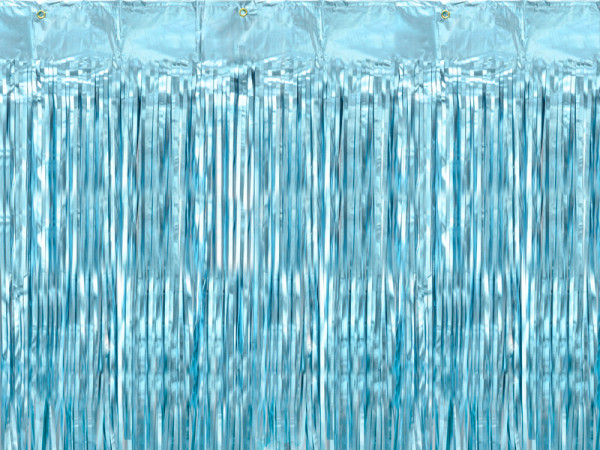 Vorhang "Hellblau" 0,9 x 2,5m