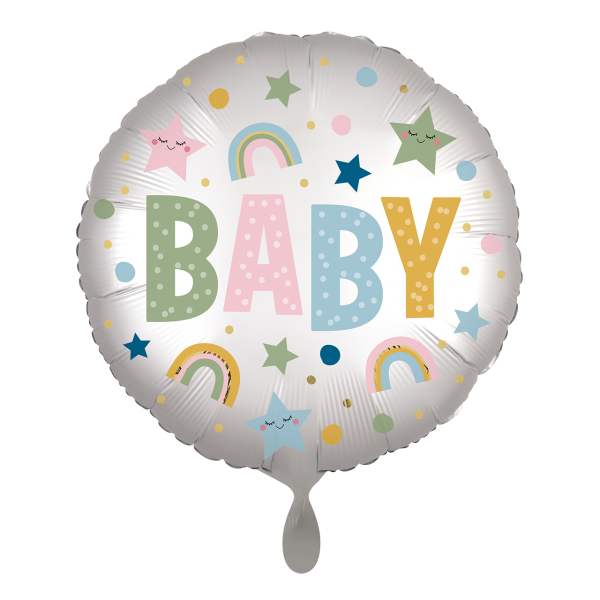Folienballon "Infused Natural Baby" 45cm