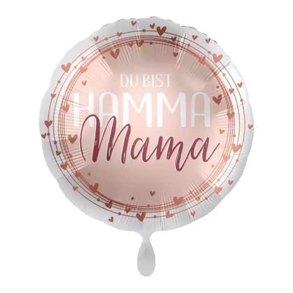 Folienballon "Hamma Mama" 43cm