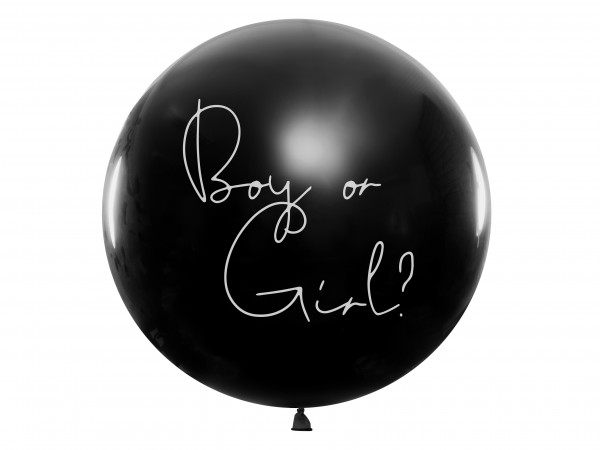 XXL Ballon "Boy or Girl" 1m Girl