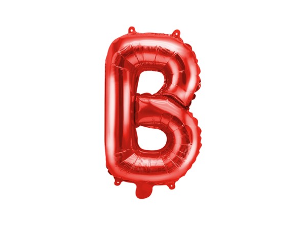 Buchstabenluftballon "B" Rot