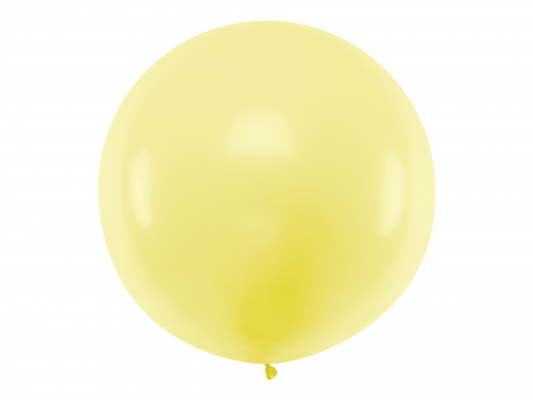 XXL Ballon "Light Yellow" 1m