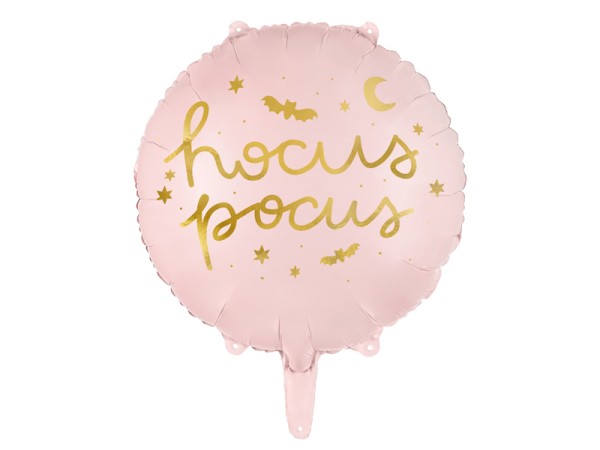 Folienballon "Hocus Pocus" Rosa 45cm