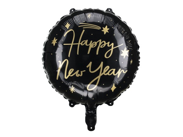 Folienballon "Happy New Year" 45cm