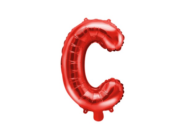 Buchstabenluftballon "C" Rot