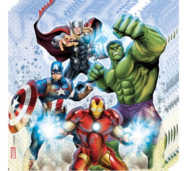 Servietten "Avengers Infinity" 20 Stk. 33x33cm