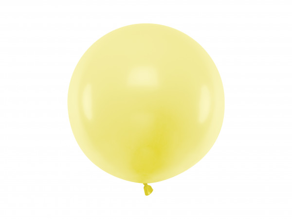 XL Ballon "Light Yellow" 60cm