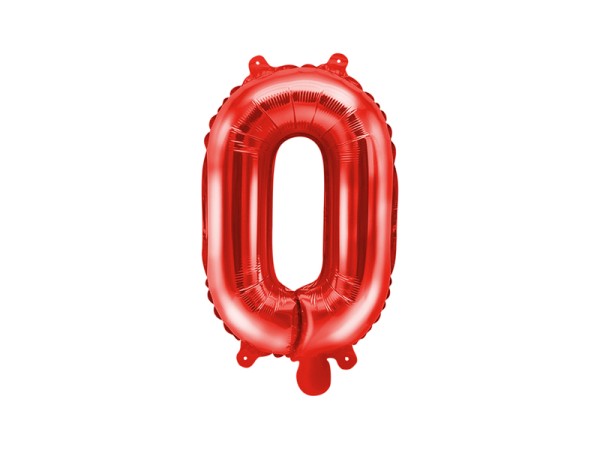 Buchstabenluftballon "O" Rot