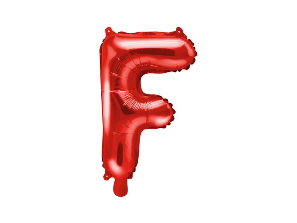 Buchstabenluftballon "F" Rot