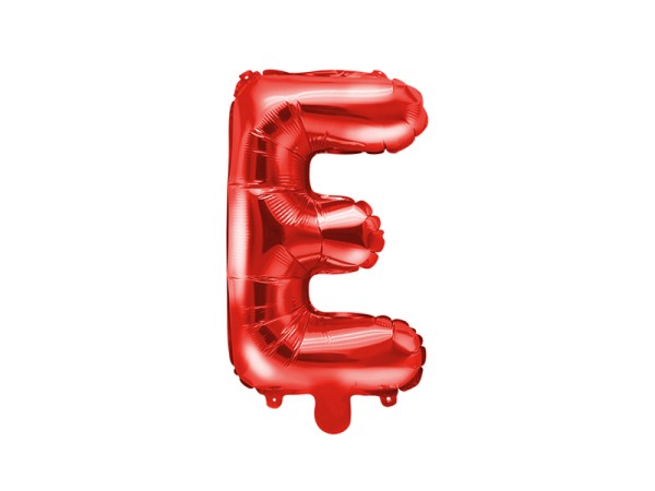 Buchstabenluftballon "E" Rot