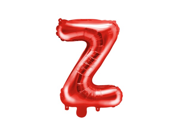 Buchstabenluftballon "Z" Rot