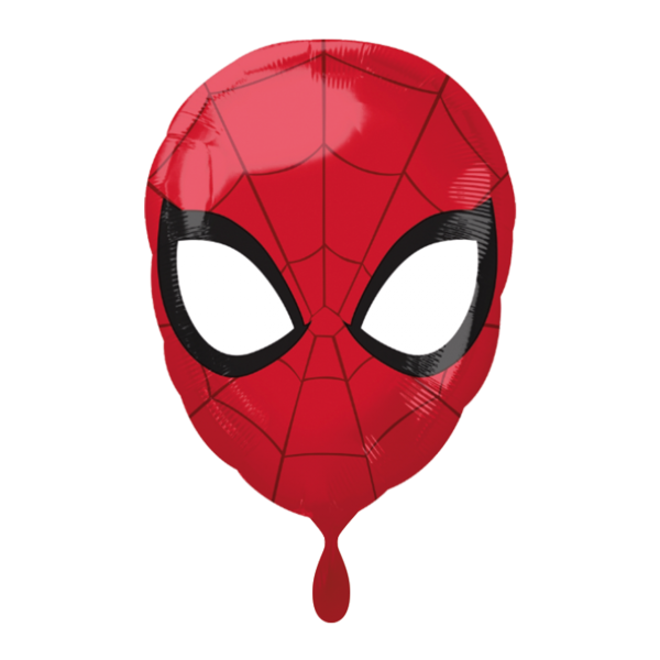 Folienballon "Spiderman Kopf" 30x43cm