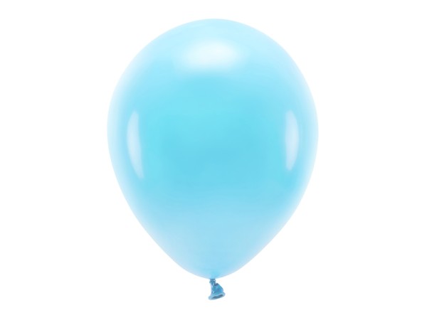Eco Luftballons Pastell Hellblau 10 Stk. 30cm