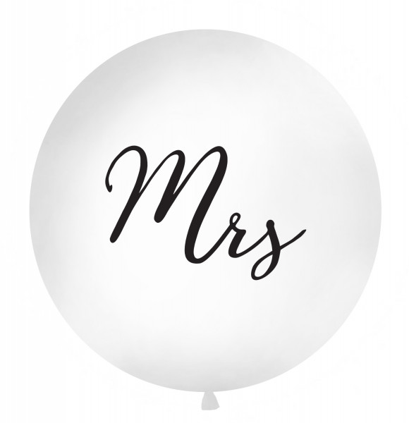 XXL Ballon "Mrs" 1m